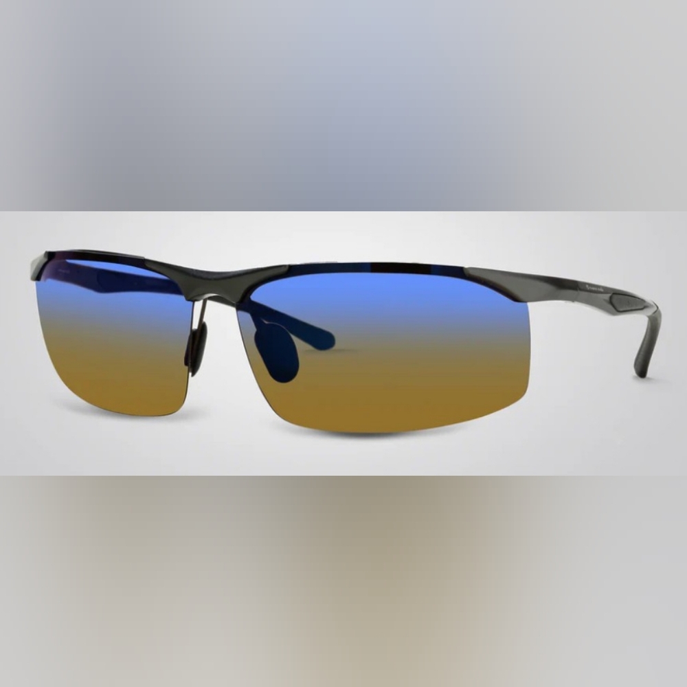 Eagle Eyes Triumph Sunglasses, NWT- Matte Gunmetal/Blue Mirror